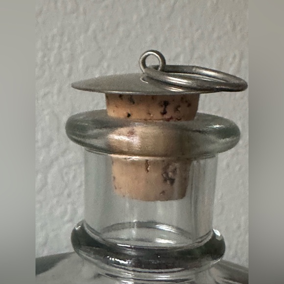 Vintage Holmegaard glass bottle. Made in Denmark 1983. - Picture 7 of 8